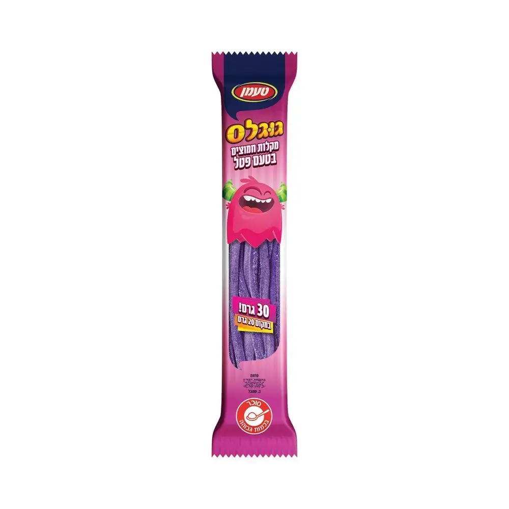 מקלות חמוצים 30 גר' פטל