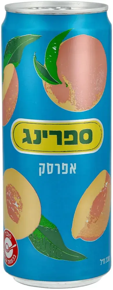 נקטר ספרינג אפרסק פחית