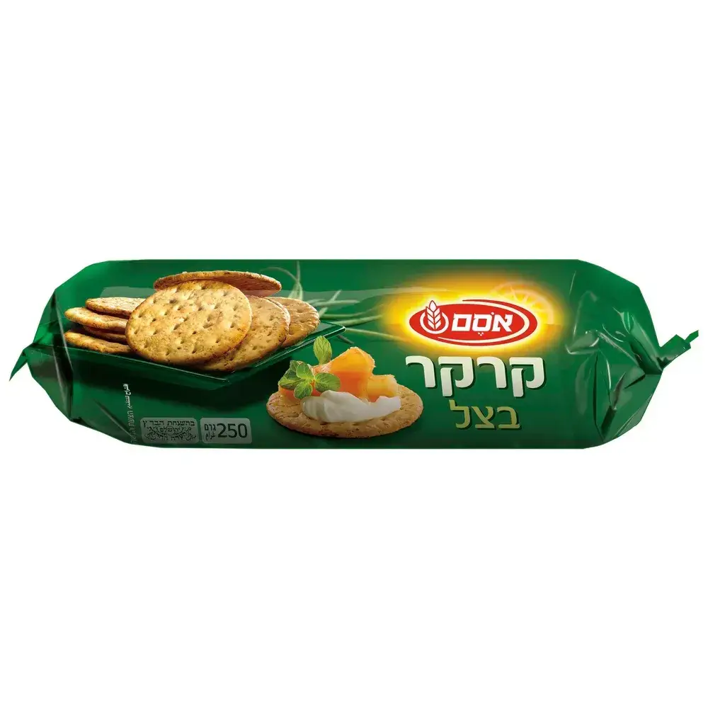 אסם קרקר בצל 12*250גרם