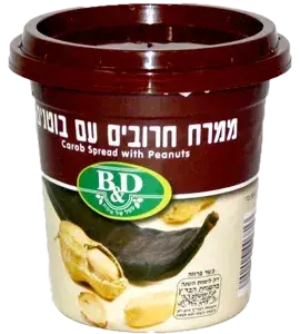 ממרח חרובים ובוטנים 350 ג' בי&די