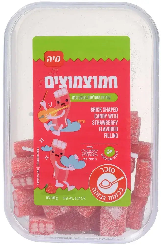 חמצוצים שטוחים ממולאת תות