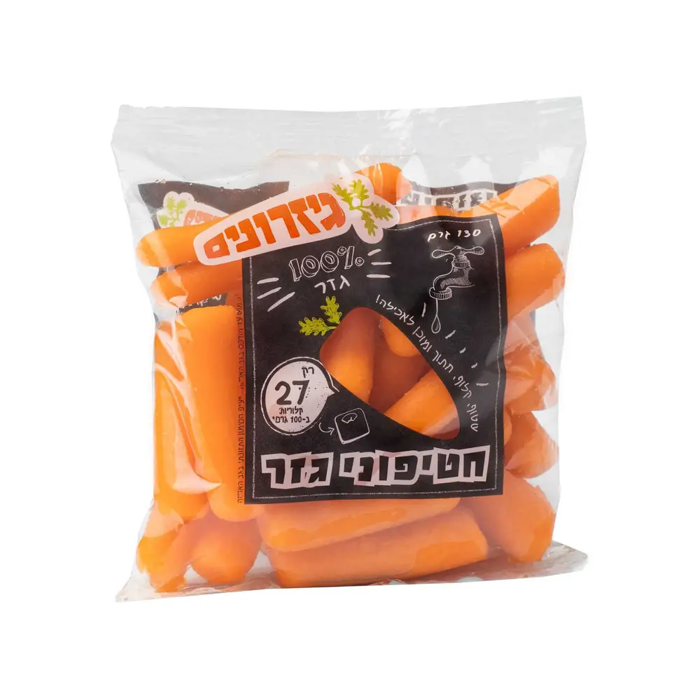 חטיפוני גזר (130 גר)