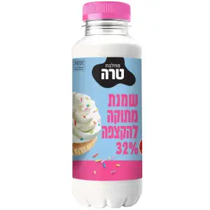שמנת מתוקה להקצפה 32% שומן