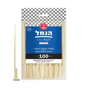 שיפודים במבוק 15 סמ 100 יח'